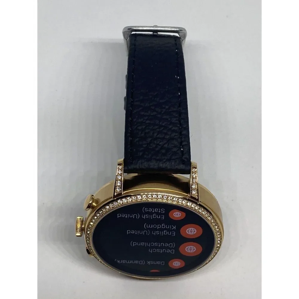 Fossil Gen 4 Authentic Digital Dial Smart Watch Custom Band FTW6011 AB427